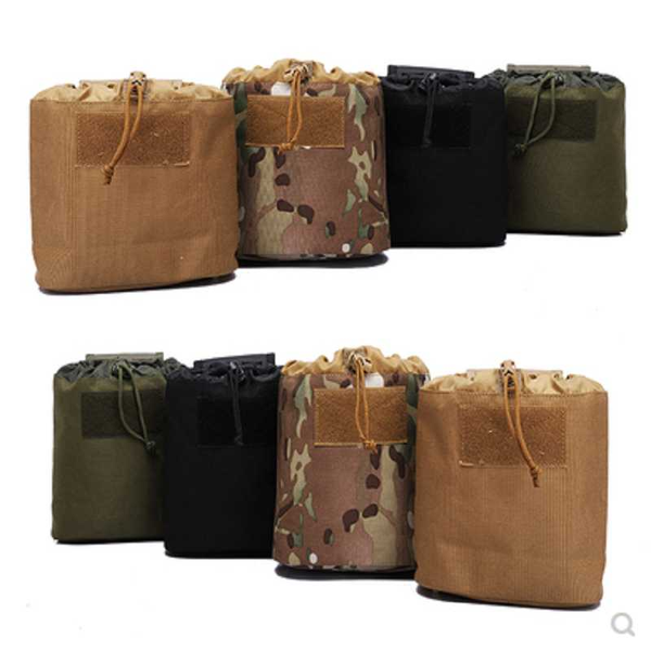 waist support tactical folding recycling bag clip collection sundry molle small belt accessory, Black;gray
waist support tactical folding recycling bag clip collection sundry molle small belt accessory, Black;gray