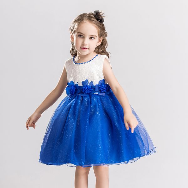 2020 New Elegant Flower Girls Dresses For Weddings Party Lace Top Pink Blue Tulle Ball Gown Flowergirl First Communion Dress
2020 New Elegant Flower Girls Dresses For Weddings Party Lace Top Pink Blue Tulle Ball Gown Flowergirl First Communion Dress
