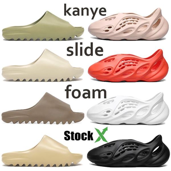 2020 new kanye resin bone desert sand earth brown mens sandals fashion slipper foam runner triple black white red men women stylist shoes
2020 new kanye resin bone desert sand earth brown mens sandals fashion slipper foam runner triple black white red men women stylist shoes