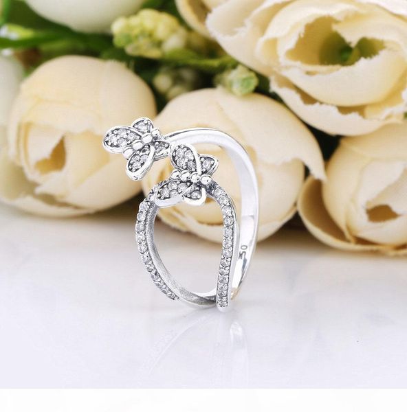 100% 925 серебро bedazzling бабочки кольцо приспосабливать пандора ювелирные изделия обручальное wedding любителей моды кольцо, Silver
100% 925 серебро bedazzling бабочки кольцо приспосабливать пандора ювелирные изделия обручальное wedding любителей моды кольцо, Silver