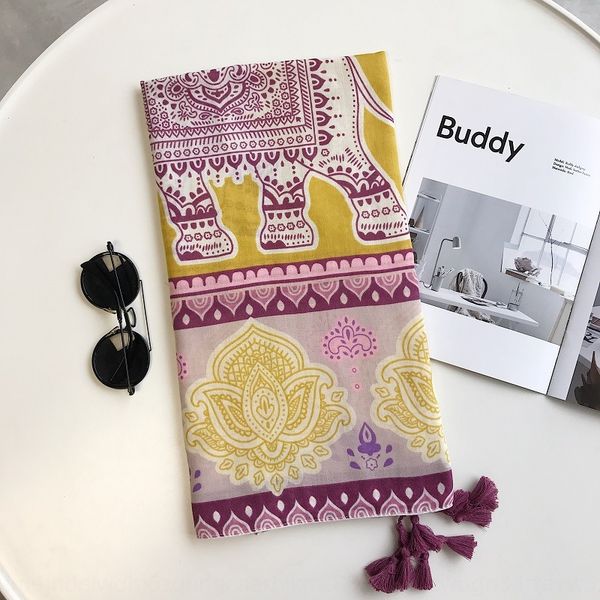 cotton and linen female beach all-match national style thailand elephant scarf sunscreen shawl dual-purpose scarf beach towel, Blue;gray
cotton and linen female beach all-match national style thailand elephant scarf sunscreen shawl dual-purpose scarf beach towel, Blue;gray