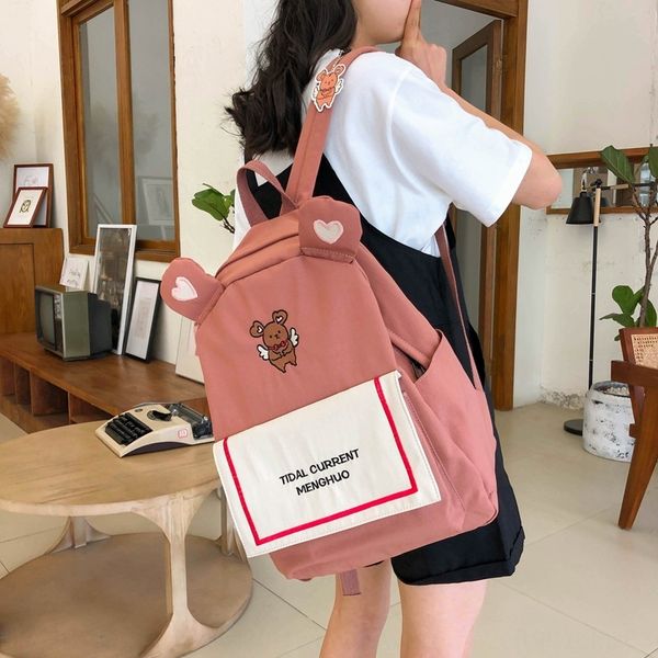 arofd junior high school student schoolbag female bag backpack campus 2020 new cartoon animation contrast color girl backpack all-match midd
arofd junior high school student schoolbag female bag backpack campus 2020 new cartoon animation contrast color girl backpack all-match midd
