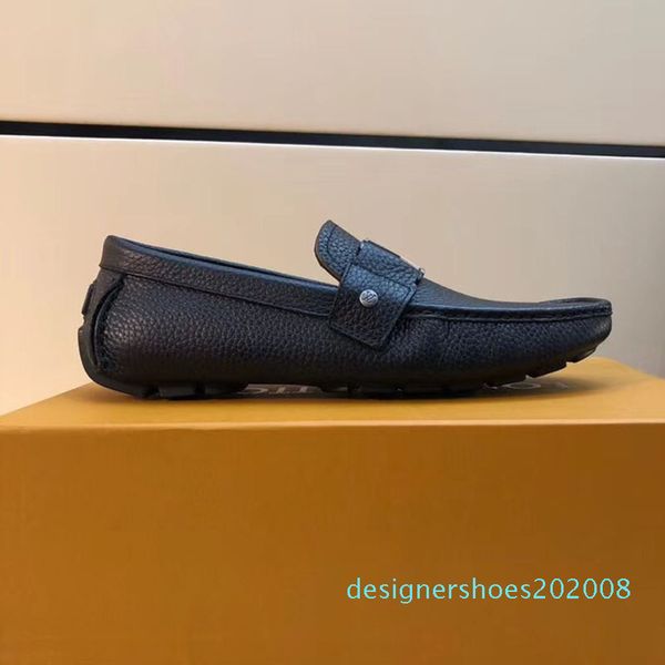luxury 2018 new designer men dress shoes leather metal snap peas wedding shoes fashion flats driving shoes original box d08d08, Black
luxury 2018 new designer men dress shoes leather metal snap peas wedding shoes fashion flats driving shoes original box d08d08, Black