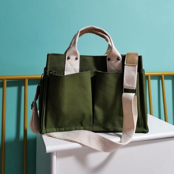 women multi-pocket large capacity tote bag luxury handbags women's shoulder canvas bag sewing thread handbag
women multi-pocket large capacity tote bag luxury handbags women's shoulder canvas bag sewing thread handbag