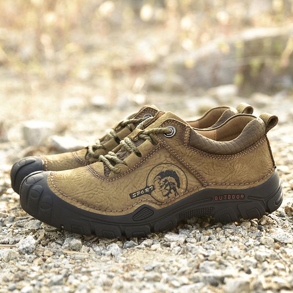 men hiking shoes big size genuine leather waterproof mountain shoes autumn mens outdoor sport climbing trekking sneakers
men hiking shoes big size genuine leather waterproof mountain shoes autumn mens outdoor sport climbing trekking sneakers