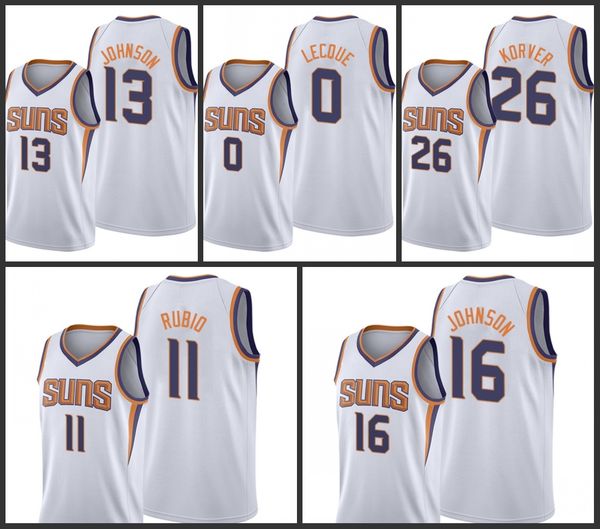 Phoenix Suns Cameron Johnson Jalen Lecque Kyle Korver Ricky Rubio Tyler Johnson Men's 2019-20 Statement Jersey
Phoenix Suns Cameron Johnson Jalen Lecque Kyle Korver Ricky Rubio Tyler Johnson Men's 2019-20 Statement Jersey