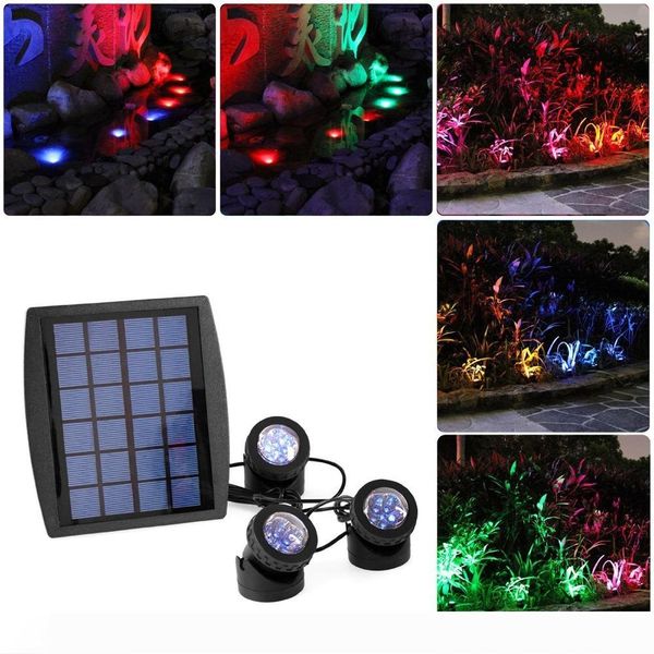 solar power 18 rgb led underwater spotlight light garden swimming pool pond fishing tank view night lamp
solar power 18 rgb led underwater spotlight light garden swimming pool pond fishing tank view night lamp