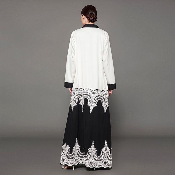 plus size white black abaya kimonos musulmane women long lace maxi cardigan dubai turkish islamic arab prayer clothing no hijabs
plus size white black abaya kimonos musulmane women long lace maxi cardigan dubai turkish islamic arab prayer clothing no hijabs