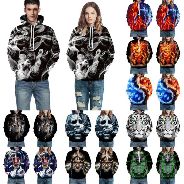 3d digital printing hooded sweater sweater couple wear couple wear women's autumn fashion, Black
3d digital printing hooded sweater sweater couple wear couple wear women's autumn fashion, Black