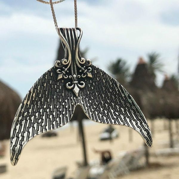 tocona mystical mermaid pendant necklace silver color whale tail charm chokers necklaces collar for women boho jewelry 6113
tocona mystical mermaid pendant necklace silver color whale tail charm chokers necklaces collar for women boho jewelry 6113