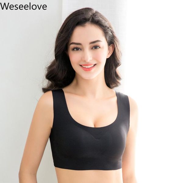 weseelove 2020 push up bra without rims underwear comfortable bralette sleep bras without underwire soutien gorge femme e107-2, Red;black
weseelove 2020 push up bra without rims underwear comfortable bralette sleep bras without underwire soutien gorge femme e107-2, Red;black