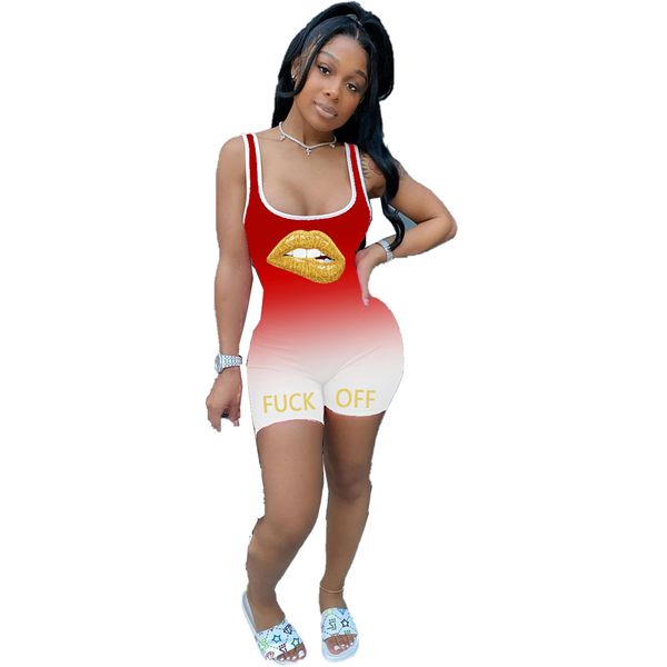 women casual one piece outfit sleeveless u neck lip letters print short pants jumpsuits rompers, Black;white
women casual one piece outfit sleeveless u neck lip letters print short pants jumpsuits rompers, Black;white