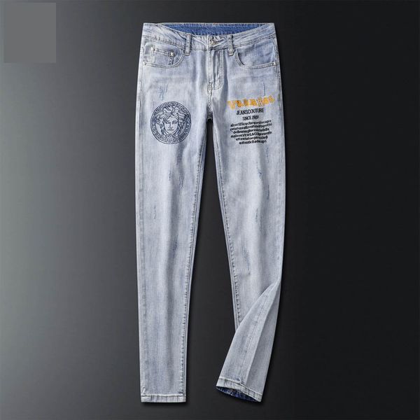 men's faux old remold skinny cow fashion men's jeans slimming motorcycle motorcycle personality business men jeans hip hop men, Blue
men's faux old remold skinny cow fashion men's jeans slimming motorcycle motorcycle personality business men jeans hip hop men, Blue