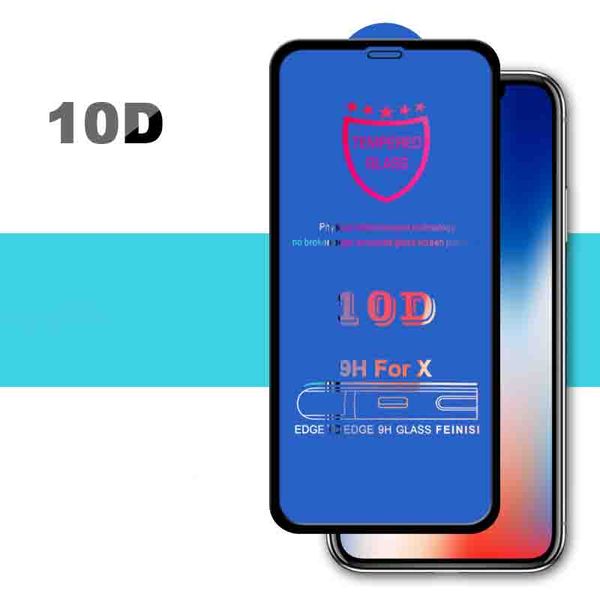 Tempered Glass for iPhone 11Pro Max/11Pro/11/XS Max X/XS 10D Shockproof Screen Protectors Anti-Scratch Steel Film with Packaging
Tempered Glass for iPhone 11Pro Max/11Pro/11/XS Max X/XS 10D Shockproof Screen Protectors Anti-Scratch Steel Film with Packaging