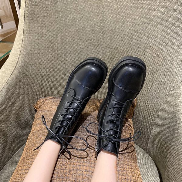 cootelili women boots keep warm lace up 5cm heel zip 2020 fashion boots for woman round toe women shoes botas plus size 40, Black
cootelili women boots keep warm lace up 5cm heel zip 2020 fashion boots for woman round toe women shoes botas plus size 40, Black