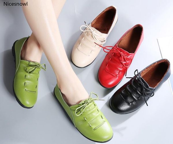 women flats 2020 spring women genuine leather shoes loafers lace-up casual flat shoes woman oxford soft moccasins, Black
women flats 2020 spring women genuine leather shoes loafers lace-up casual flat shoes woman oxford soft moccasins, Black