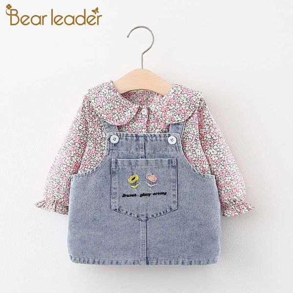 clothing sets bear leader born girls set 2021 autumn floral print shirt +suspenders jeans dress baby girl cute princess outfit, White
clothing sets bear leader born girls set 2021 autumn floral print shirt +suspenders jeans dress baby girl cute princess outfit, White