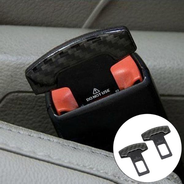 2pcs car truck carbon fiber seat safety belt lock buckle clip universal easy to install, cancel alarm function
2pcs car truck carbon fiber seat safety belt lock buckle clip universal easy to install, cancel alarm function