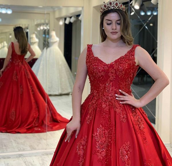 wedding dresses princess bridal ball gowns bright red beading sleeveless lace appliques wedding gowns petites plus size custom made, White
wedding dresses princess bridal ball gowns bright red beading sleeveless lace appliques wedding gowns petites plus size custom made, White