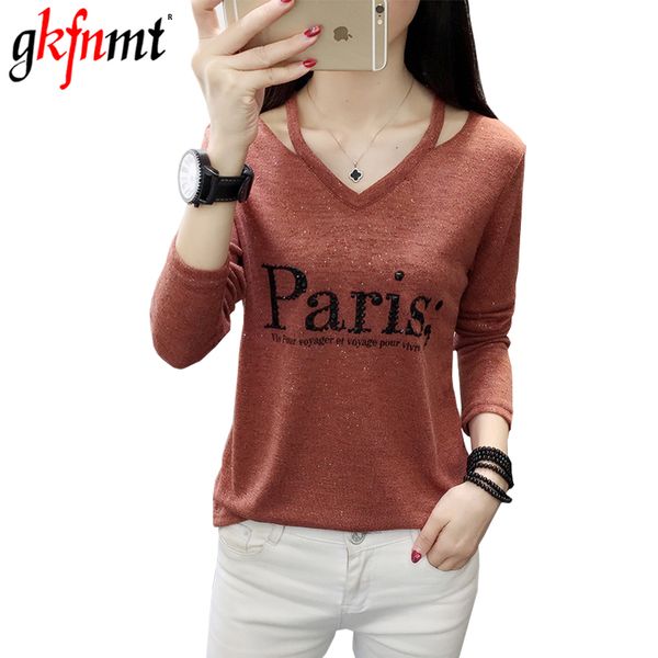 fashion v neck tshirt women t shirt 2020 korean style letter diamonds women long sleeve slim basic ropa mujer chic clothes, White
fashion v neck tshirt women t shirt 2020 korean style letter diamonds women long sleeve slim basic ropa mujer chic clothes, White