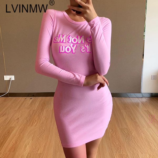 lvinmw o neck long sleeve letter print pink mini dress autumn women dresses slim cute casual simple girl outfits streetwear, Black;gray
lvinmw o neck long sleeve letter print pink mini dress autumn women dresses slim cute casual simple girl outfits streetwear, Black;gray