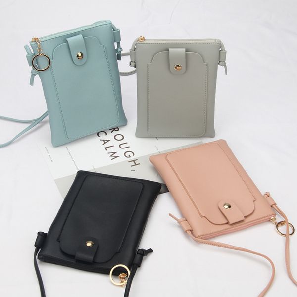 new women pu leather shoulder bag mini mobile phone bag card coin pu holder purse handbag female messenger bags bolsa feminina
new women pu leather shoulder bag mini mobile phone bag card coin pu holder purse handbag female messenger bags bolsa feminina