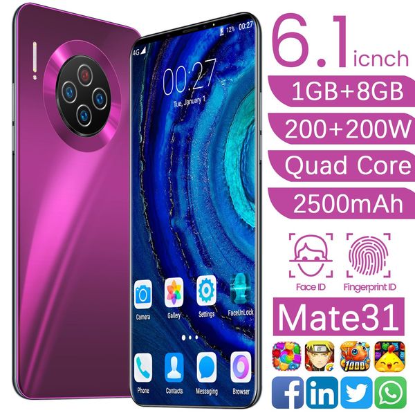 cross-border explosion model smartphone mate31 android smartphone 6.1 inch hd screen 1+8 unicom 3g dual card low price wholesale
cross-border explosion model smartphone mate31 android smartphone 6.1 inch hd screen 1+8 unicom 3g dual card low price wholesale