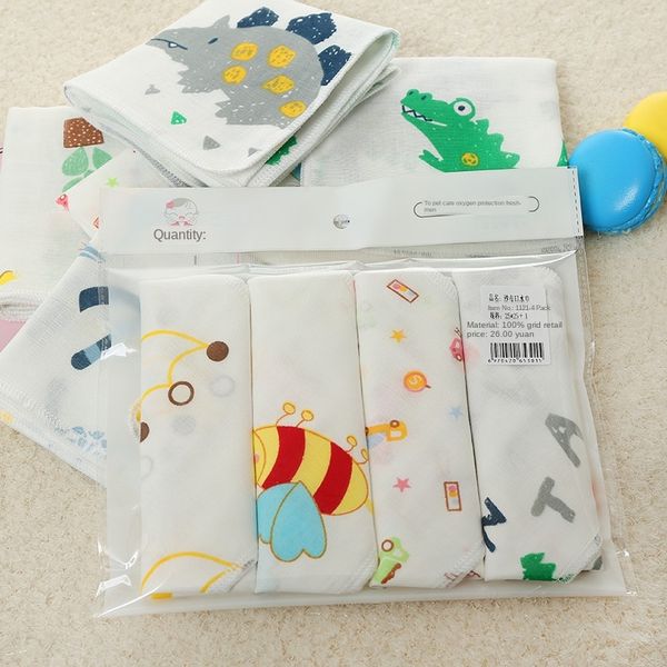 4cwyb baby handkerchief four-piece pure cotton gauze four-layer saliva towel square kerchief available four-piece set of 4 towel set of 4 fo
4cwyb baby handkerchief four-piece pure cotton gauze four-layer saliva towel square kerchief available four-piece set of 4 towel set of 4 fo