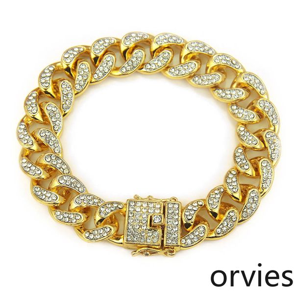 europe and the united states supply jewelry diamond square buckle two-color bracelet personality hip-hop men's bracelet bracelet, Black
europe and the united states supply jewelry diamond square buckle two-color bracelet personality hip-hop men's bracelet bracelet, Black