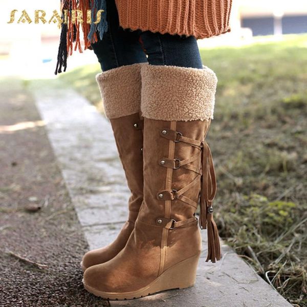 sarairis 2020 big size 43 fashion wedges high heels platform keep warm plus russia winter women shoes snow boots, Black
sarairis 2020 big size 43 fashion wedges high heels platform keep warm plus russia winter women shoes snow boots, Black