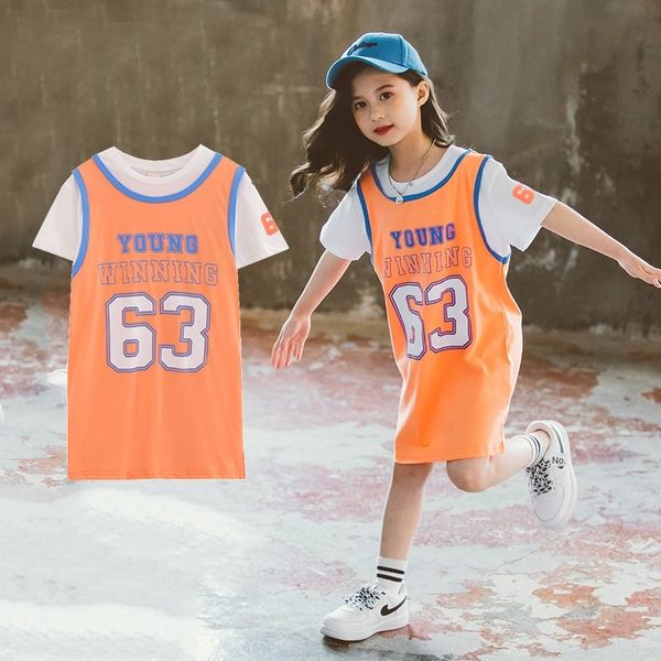 vj4ex children's clothing 2020 new korean style girl color matching children's wear letter t-shirt medium and large children simpl, Blue
vj4ex children's clothing 2020 new korean style girl color matching children's wear letter t-shirt medium and large children simpl, Blue