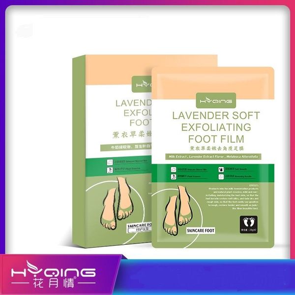 

Oil-control 40g X 3 Lavender soft exfoliating Multi-layer repair mask Nourish Remove calluses Foot mask foot film hydrated Remove Foot-odor