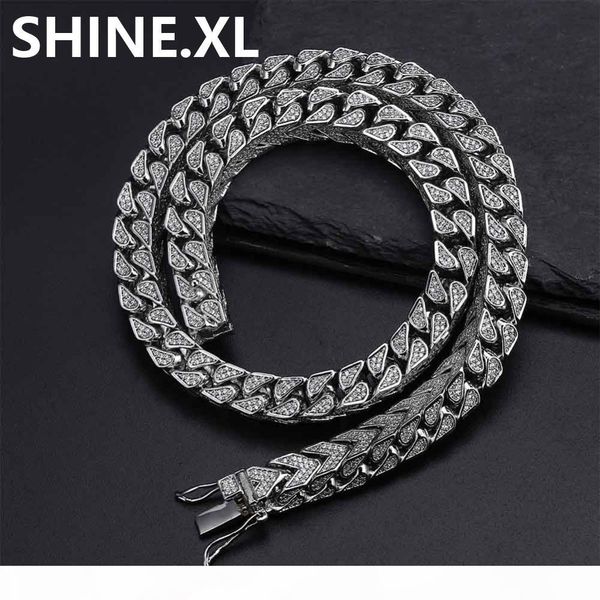 16мм майами кубинский цепи золото серебро покрыло облединение out полный циркон mens hip hop подарка ювелирных изделий 18 22 дюймов, Silver
16мм майами кубинский цепи золото серебро покрыло облединение out полный циркон mens hip hop подарка ювелирных изделий 18 22 дюймов, Silver