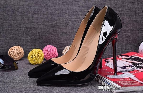 black patent leather red bottom high heels women shoes 12cm high heel ladies female shoes low footwear pumps wedding shoes super fine with
black patent leather red bottom high heels women shoes 12cm high heel ladies female shoes low footwear pumps wedding shoes super fine with