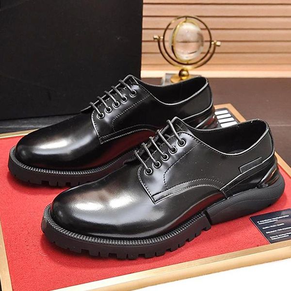 derby shoes breathable new arrival business dress shoes men 's split leather pointed formal vintage lace -up office oxfor, Black
derby shoes breathable new arrival business dress shoes men 's split leather pointed formal vintage lace -up office oxfor, Black