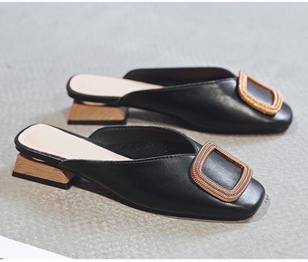 2020 design women summer slip on pu sandals ladies cone heels slipper woman casual female party sandal size 36-39 ing, Black
2020 design women summer slip on pu sandals ladies cone heels slipper woman casual female party sandal size 36-39 ing, Black