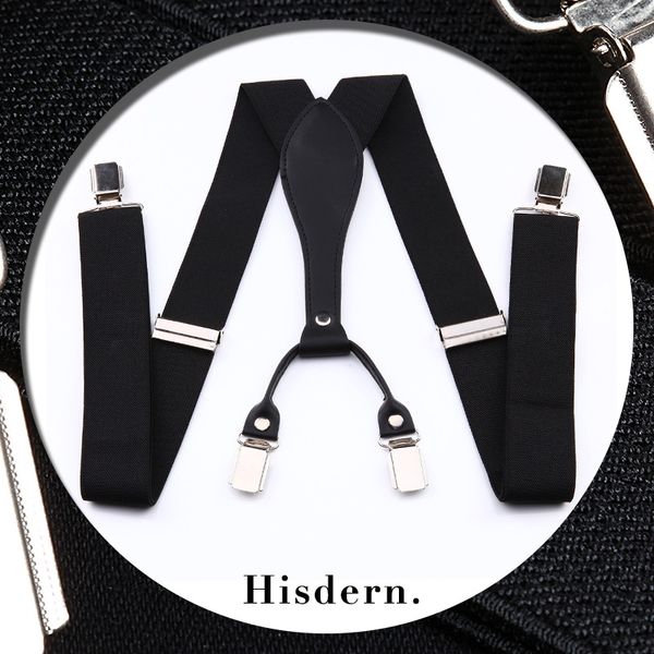 party wedding classic s102l black men's classic brace clip-on suspenders elastic y-shape, Black;white
party wedding classic s102l black men's classic brace clip-on suspenders elastic y-shape, Black;white