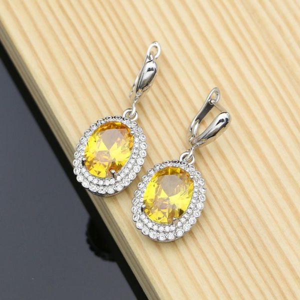 earrings with stone 925 silver yellow cubic zirconia bridal dangle jewelry charm earrings set for women dropshipping
earrings with stone 925 silver yellow cubic zirconia bridal dangle jewelry charm earrings set for women dropshipping