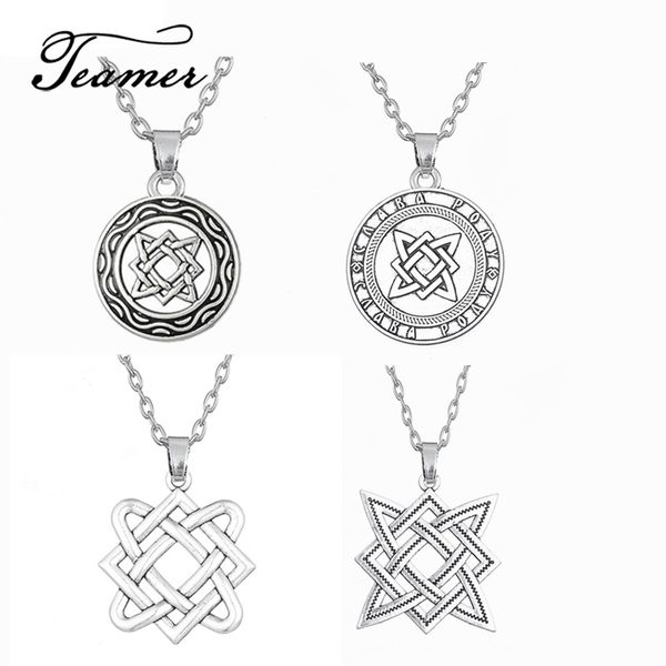 teamer adjustable pendant & necklace vintage irish lucky kno viking tunes amulet talisman wicca jewelry for man/woman, Silver
teamer adjustable pendant & necklace vintage irish lucky kno viking tunes amulet talisman wicca jewelry for man/woman, Silver