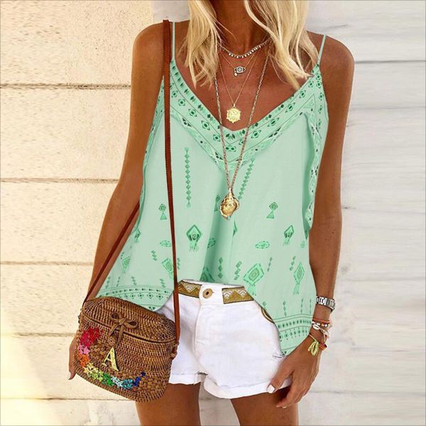 women's tanks & camis women casual v neck tank sleeveless floral printed vest ladies summer loose female plus size camisas #4, White
women's tanks & camis women casual v neck tank sleeveless floral printed vest ladies summer loose female plus size camisas #4, White