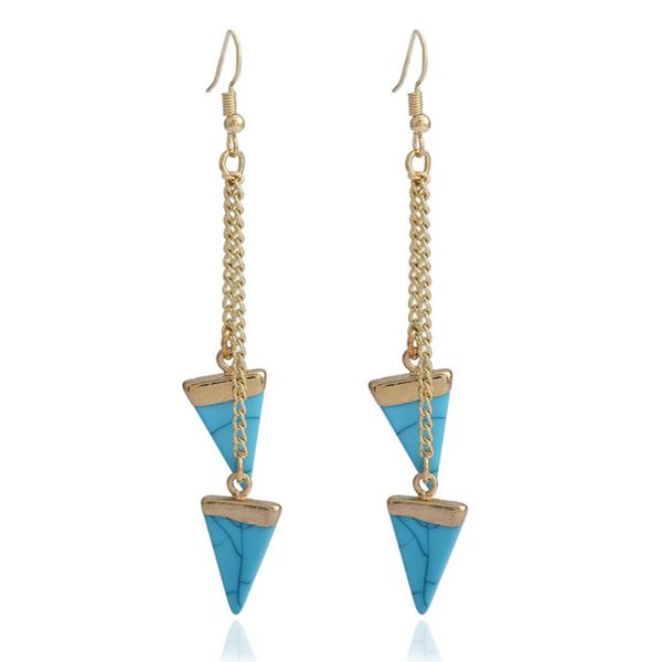 10 pairs silver plated layer triangle shape green turquoise stone dangle earrings for women link chain jewelry
10 pairs silver plated layer triangle shape green turquoise stone dangle earrings for women link chain jewelry