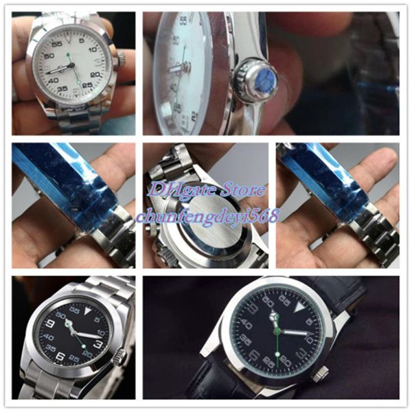 3 colors automatic white black dial 40mm 116900 stainless steel leather bracelet case sapphire glass automatic mechanical men's watches, Slivery;brown
3 colors automatic white black dial 40mm 116900 stainless steel leather bracelet case sapphire glass automatic mechanical men's watches, Slivery;brown