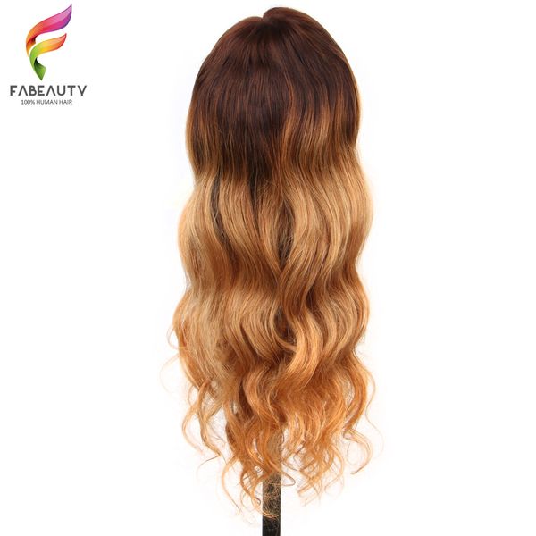 Ombre Blonde Lace Front Human Hair Wig Peruvian Body Wave 13*4 Lace Wigs Pre Plucked 4/27 Honey Blonde Remy Wig, Ombre color
Ombre Blonde Lace Front Human Hair Wig Peruvian Body Wave 13*4 Lace Wigs Pre Plucked 4/27 Honey Blonde Remy Wig, Ombre color