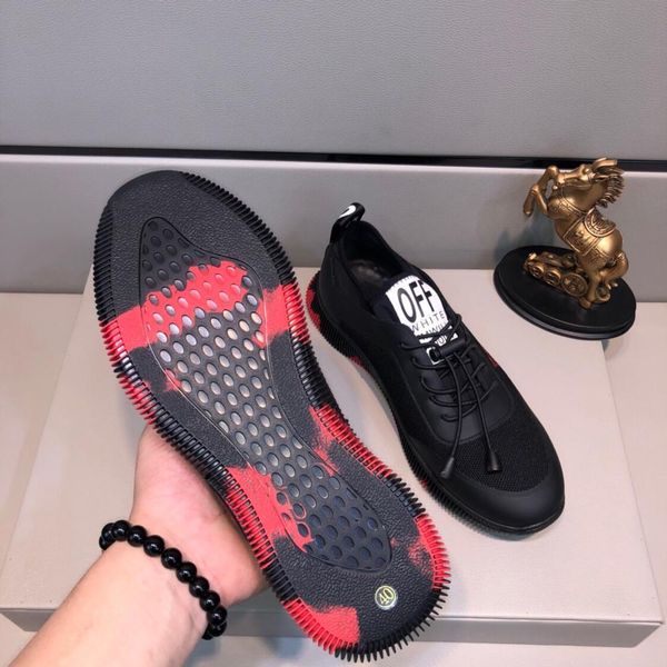 2019o new leather stitching mesh men's sports shoes, personalized trend shoes, breathable white shoes, original box packaging: 38-44, Black
2019o new leather stitching mesh men's sports shoes, personalized trend shoes, breathable white shoes, original box packaging: 38-44, Black