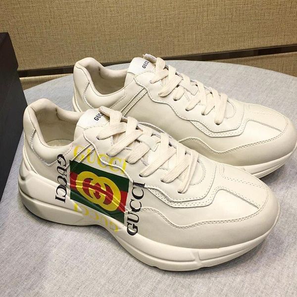 new women shoes casual fashion sneakers zapatos de mujer athletic sports shoes for women luxury rhyton leather sneaker sports scarpe da donn, Black
new women shoes casual fashion sneakers zapatos de mujer athletic sports shoes for women luxury rhyton leather sneaker sports scarpe da donn, Black