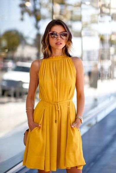 2020 sleeveless solid color self-cultivation dress will pendulum yellow tube bouffancy dress, Black;gray
2020 sleeveless solid color self-cultivation dress will pendulum yellow tube bouffancy dress, Black;gray