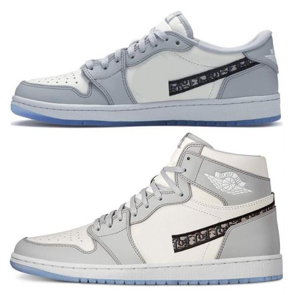 2020 1s og men women high low basketball shoes nakeskin jordan 1 white gray aj 1 outdoor sneakers trainers shoes size uwlg#, Black
2020 1s og men women high low basketball shoes nakeskin jordan 1 white gray aj 1 outdoor sneakers trainers shoes size uwlg#, Black