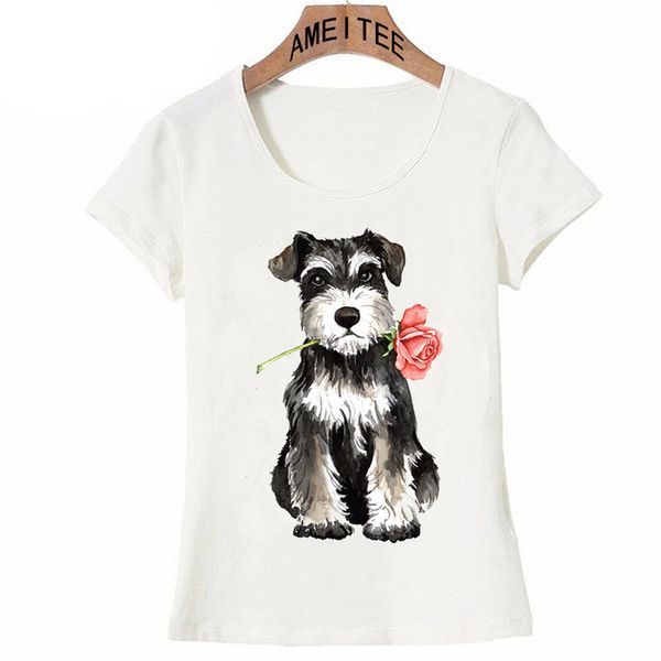 2020 new summer women t shirt cute mini schnauzer print t shirt casual ladies hipster maiden short sleeve girl tees, White
2020 new summer women t shirt cute mini schnauzer print t shirt casual ladies hipster maiden short sleeve girl tees, White