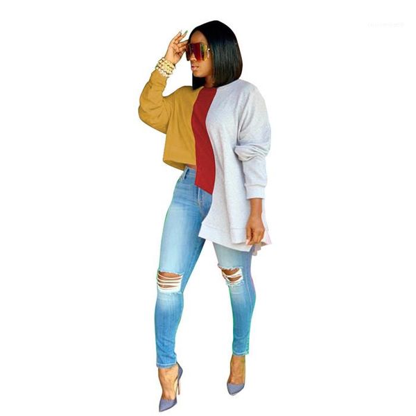 hit color long sleeve casual sweatshirts slim women o neck hoodies irregular casual womens hoodies fall patchwork, Black
hit color long sleeve casual sweatshirts slim women o neck hoodies irregular casual womens hoodies fall patchwork, Black