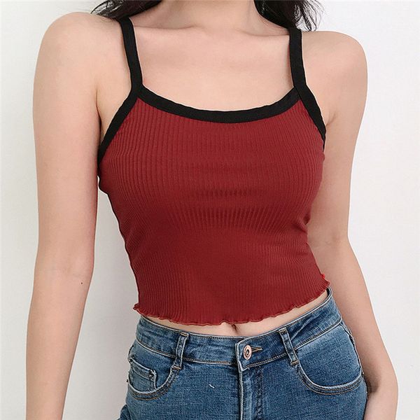 new fashion tank contrast color women casual fitness clothing off shoulder strapless crop camisole 2020 summer, Black;blue
new fashion tank contrast color women casual fitness clothing off shoulder strapless crop camisole 2020 summer, Black;blue